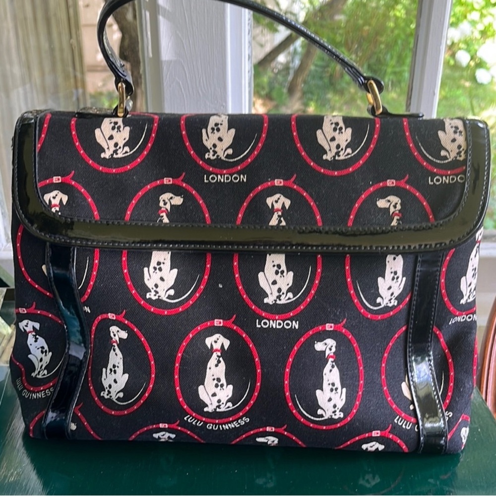 Famous Lulu Guinness Dalmatian Satchel